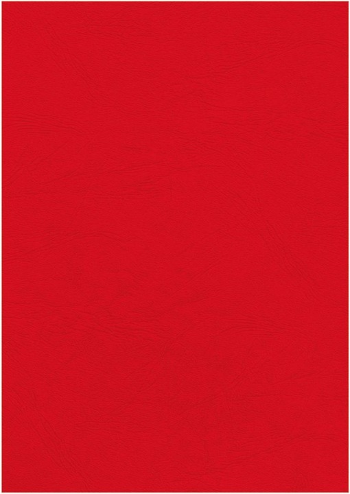 Produktbild Fellowes Delta Deckblatt mit Lederstruktur, rot