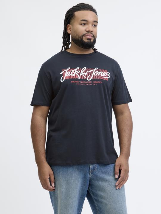 Produktbild Jack & Jones Plus Size 3er-pack Logo T-shirt T-shirt (5XL)