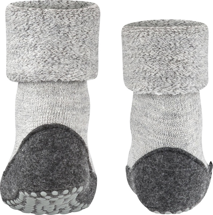 Actual product image Falke Cosyshoe Hut Finches, colour 3400 light grey, size 23-24 (23)