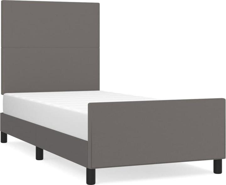 Image du produit vidaXL Bettgestell mit Kopfteil (200 x 200 cm)