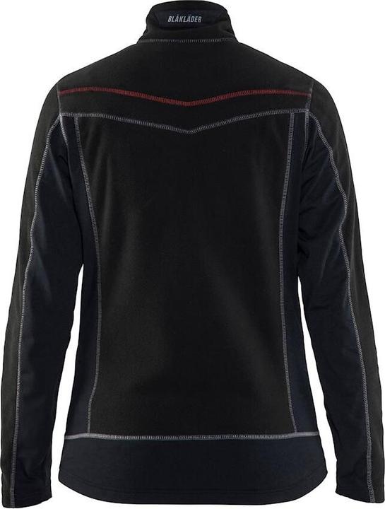 Immagine prodotto Blakläder Giacca donna in pile nero / rosso (S)