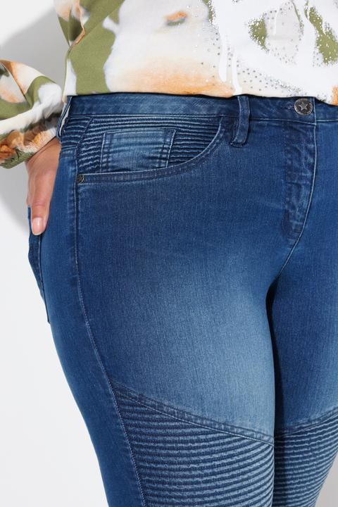 Produktbild Angel of Style Jeans, Slim Fit, Patch-Look, 5-Pocket (44)