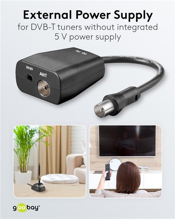Actual product image Goobay DC feed crossover with power supply unit (Other)