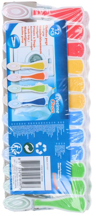 Produktbild Lifetime Clothes pegs 12pcs PP/TPR