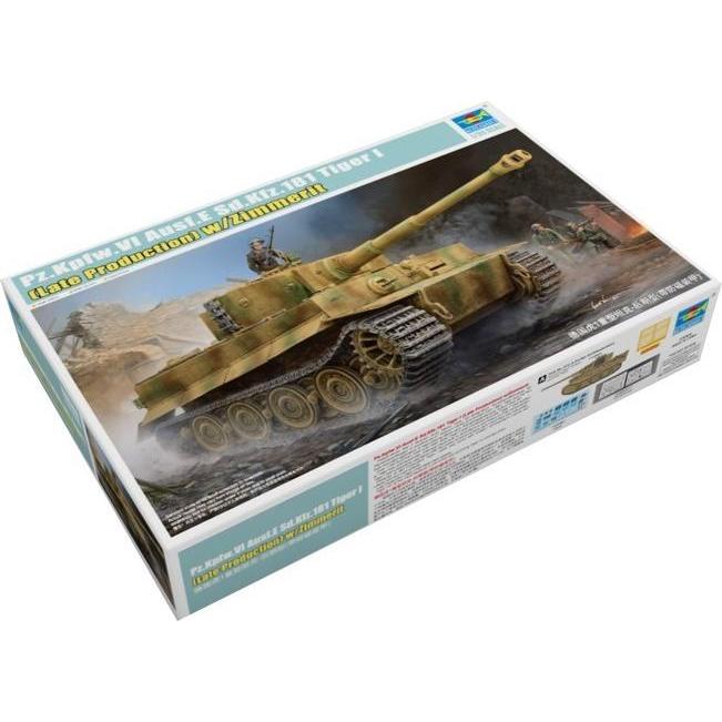 Trumpeter Pz.Kpfw.VI Ausf.E Sd.Kfz.181 TigerI(Late Production)w/Zimmerit