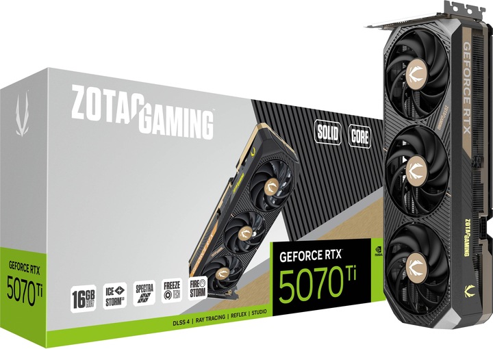 Produktbild Zotac GeForce RTX 5070 Ti Solid Core (16 GB)