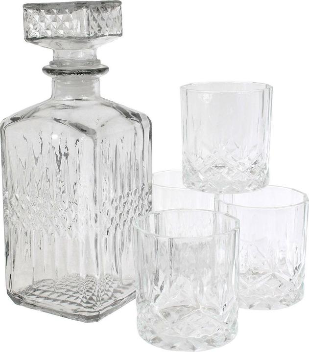 Produktbild Sombo Whiskykaraffe mit 4 Whiskygläsern