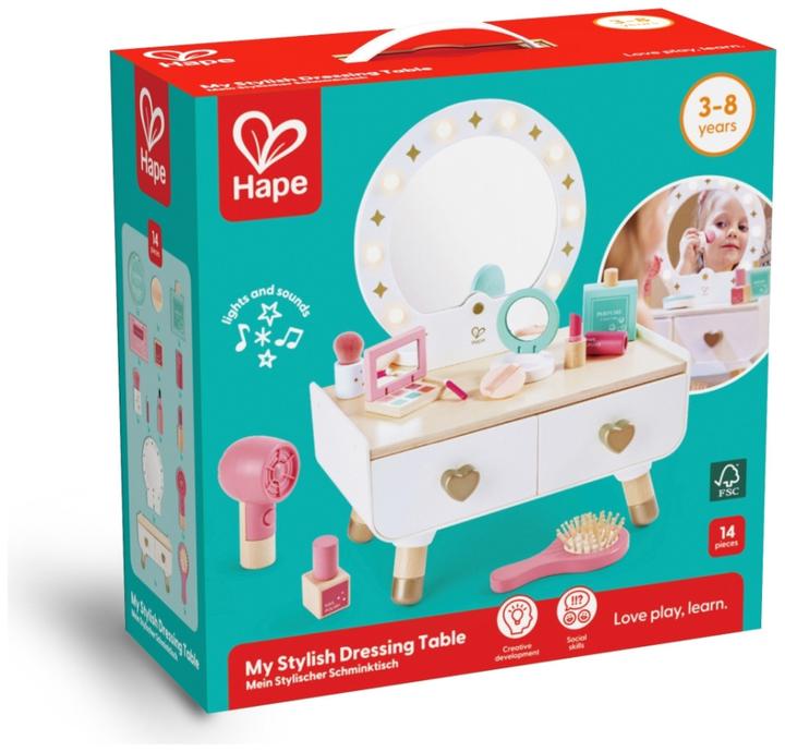 Actual product image Hape My stylish dressing table (33.4 x 41 x 21.5 cm)