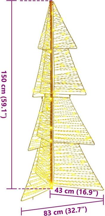 Image du produit vidaXL Weihnachtsbaum Dekoration