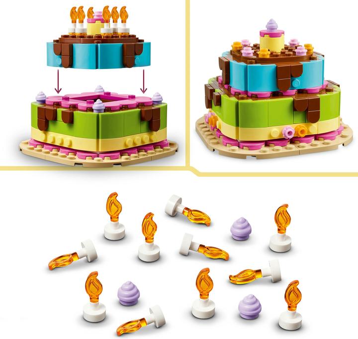 Produktbild LEGO Geburtstagstorte (40815, LEGO Iconic)