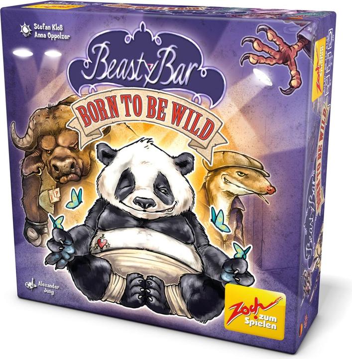 Produktbild Zoch ZOC05143 - Beasty Bar - Born to be Wild, Kartenspiel, für 2-4 Spieler, ab 8 Jahren (Deutsch, 2 - 4 Spieler)