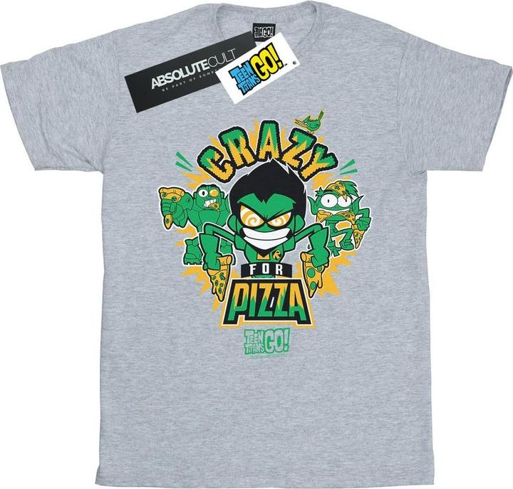 Produktbild Teen Titans Go Crazy For Pizza TShirt Jungen (152, 158)
