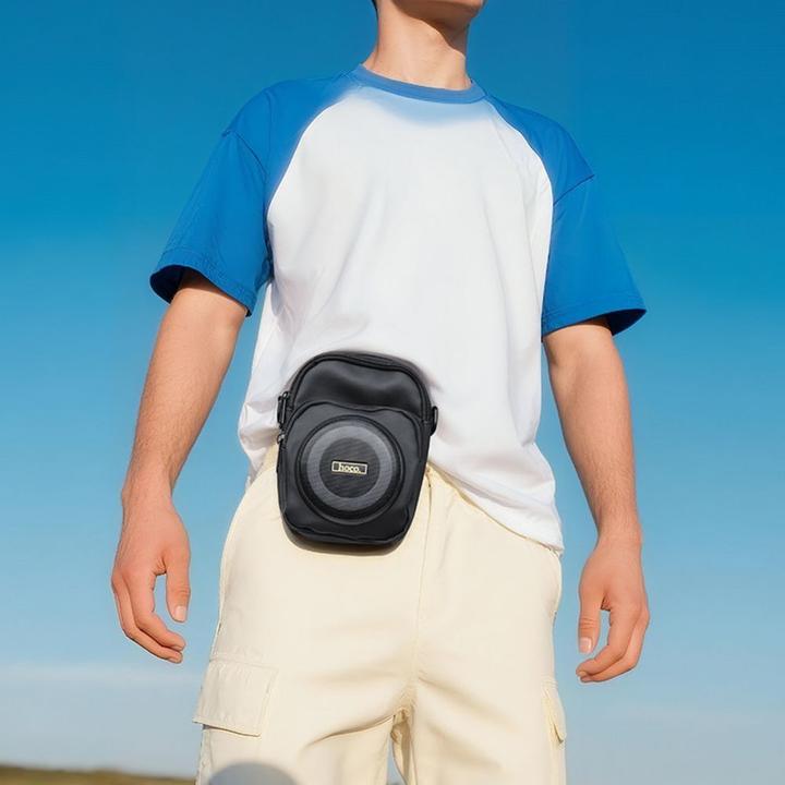 Actual product image Hoco Other Computer Accessory Speaker bluetooth 8W 3h shoulder bag shape 1,5L HC41 black (3 h)