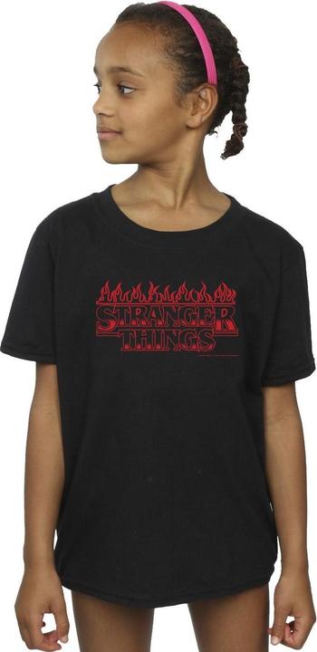 Produktbild Netflix Stranger Things Flames TShirt Mädchen