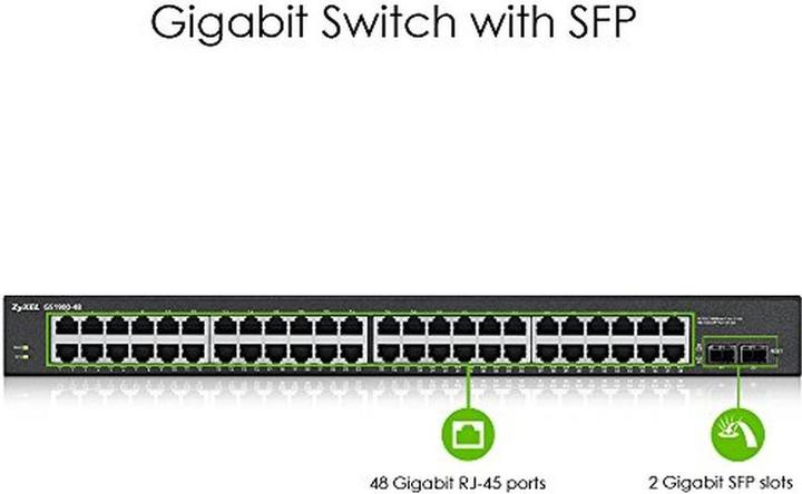 Immagine prodotto Zyxel GS1900-48-EU0102F (50 porte)