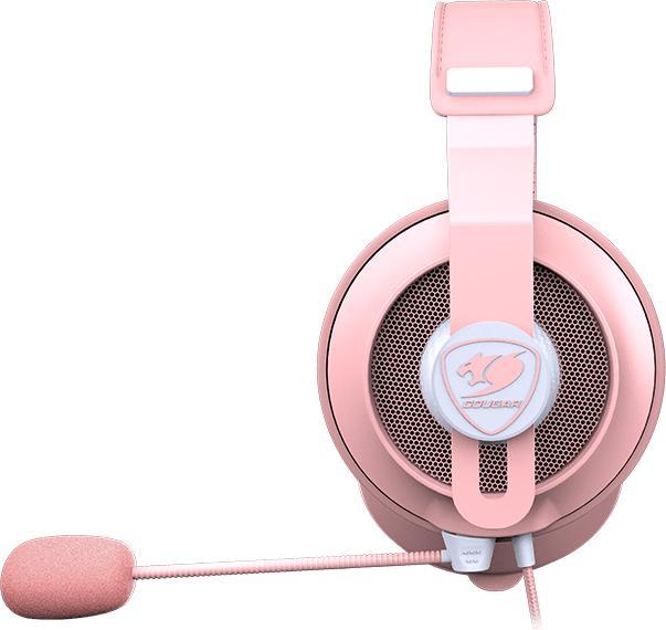 Produktbild Cougar Gaming Phontum S Pink Kopfhörer Verkabelt Kopfband (Kabelgebunden)