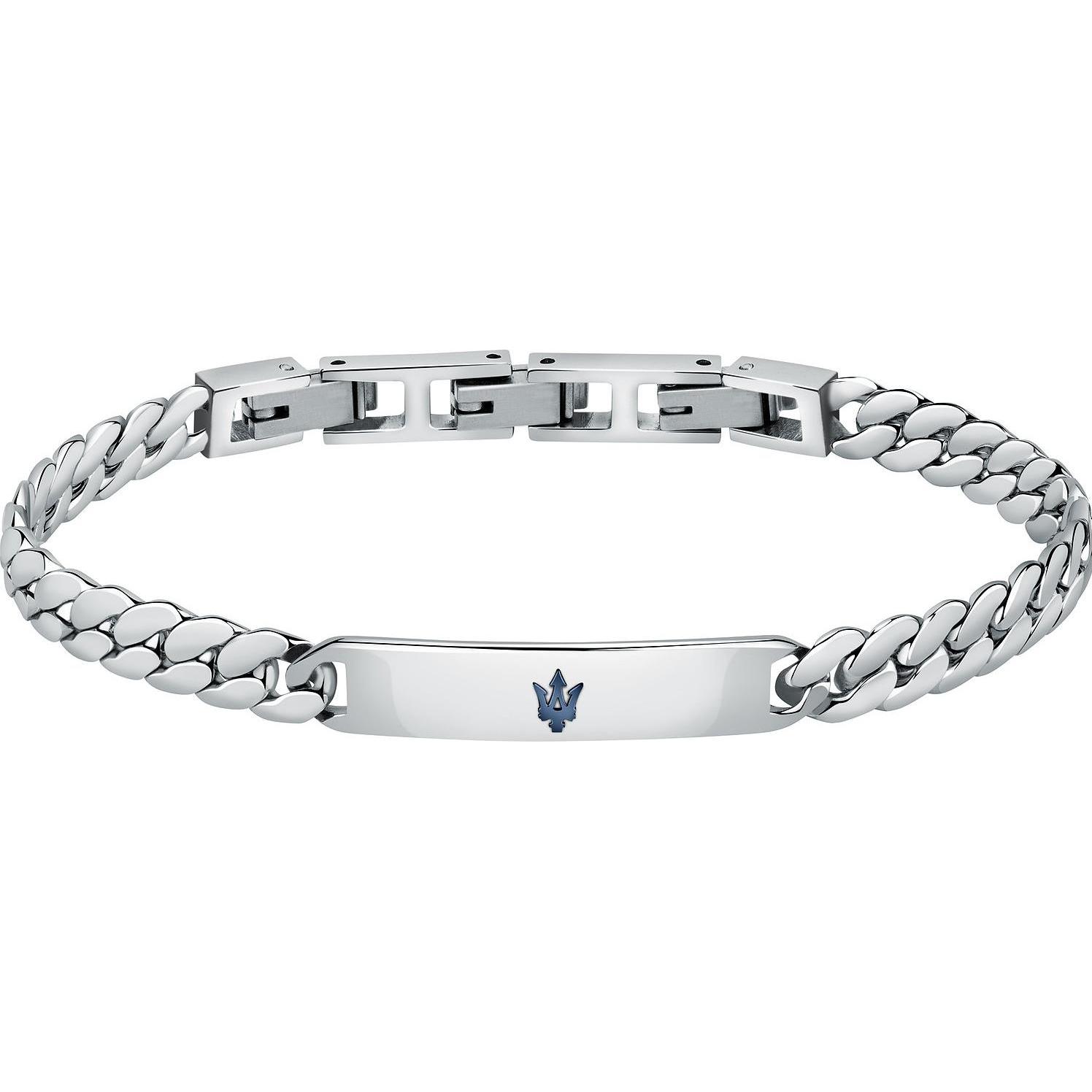 Maserati, Armschmuck, Armband, (22 cm, Edelstahl)