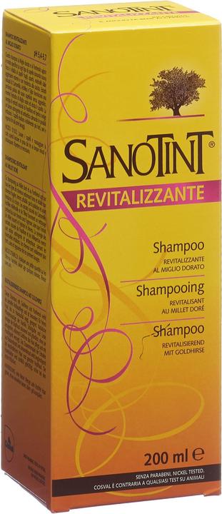 Actual product image Sanotint Shampoo revitalizing pH 5.5 (Liquid shampoo, 200 ml)