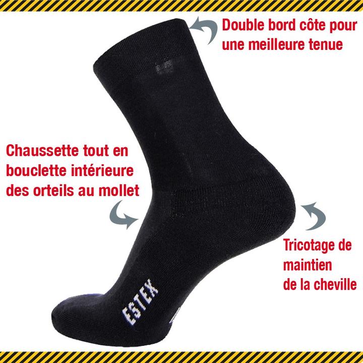 Produktbild Estex Antistatische Esd-arbeitssocken (Einzelpack, 45 - 46)