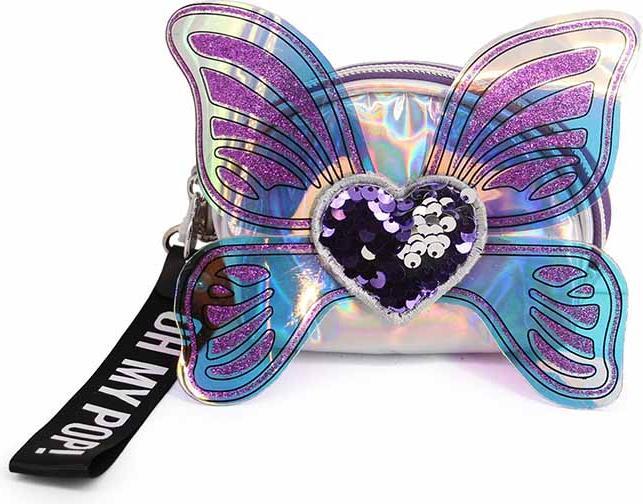 Oh My Pop! Oval Coin Purse Wings