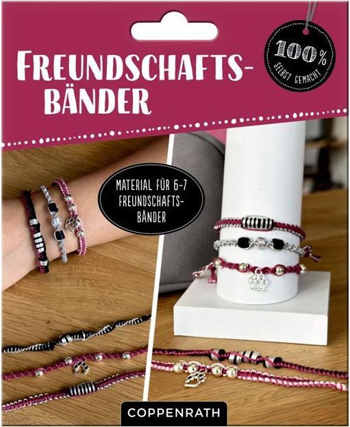 Die Spiegelburg Freundschaftsbänder knüpfen (Silber/Sch