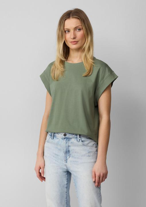 Produktbild S.Oliver T-Shirt T-Shirt im Relaxed Fit mit überschnittenen Schultern (34)