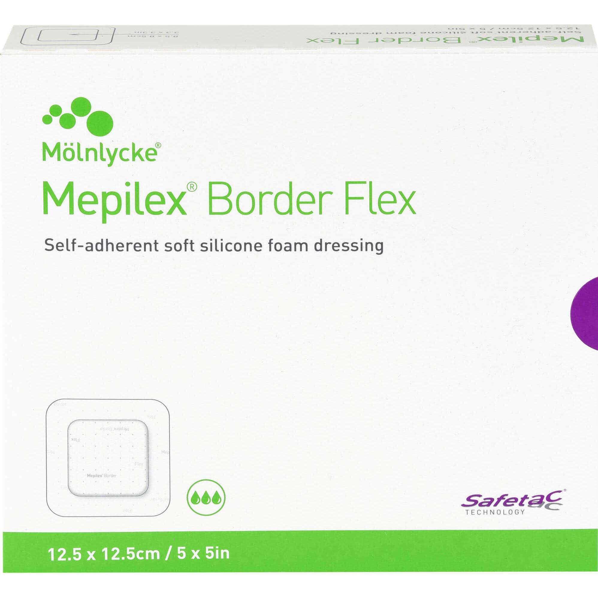 Kohlpharma, Verbandsmaterial, Mepilexborderflex12.5x12.5, 10 St VER