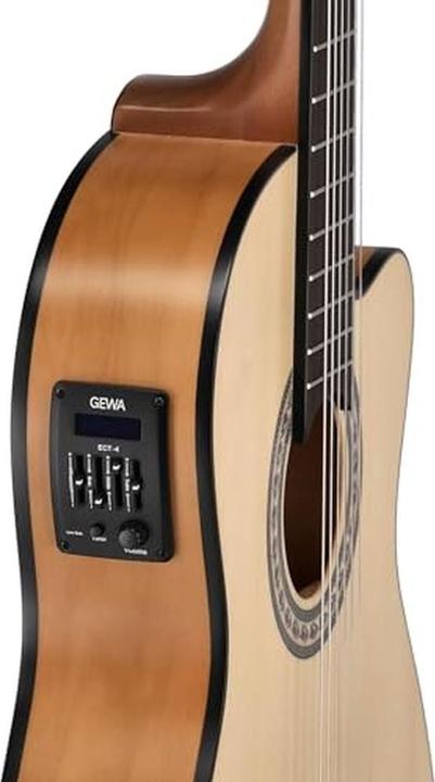 Produktbild Manuel Rodriguez Elektro-akoestische Gitarre Caballero Principio mit ETC-4 Vorverstärker (Akustik Gitarre, Griffbrett: Ovangkol, Decke: Massive Fichte, Hals: Okoume)