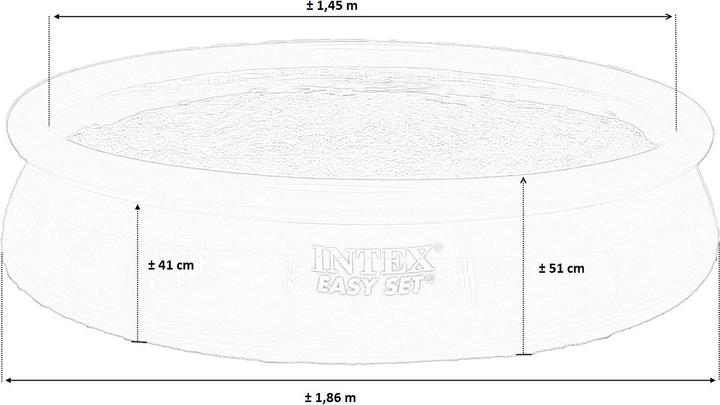 Produktbild Intex Easy (Ø 183 x 51 cm)
