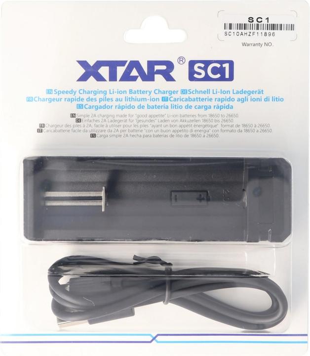 Actual product image Panasonic Akku 18650 mit Schutzschaltung und Schnell-Ladegerät (1 pcs., 18650, 3400 mAh, Battery + charger)