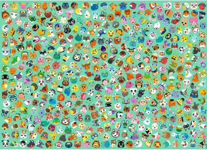 Nutritional values and ingredients Ravensburger Animal Crossing (1000 pieces)