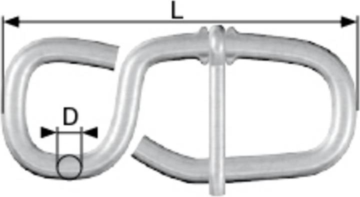 Image du produit Dörner + Helmer Régulateur de longueur de corde crochet en huit