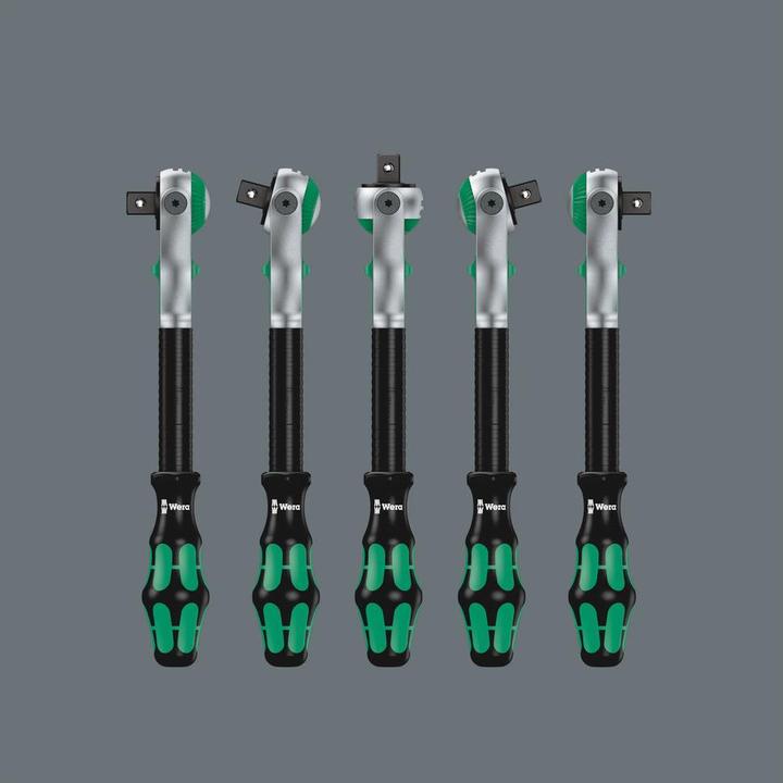 Actual product image Wera 8100 SA 6 Zyklop Speed Ratchet Set (6 mm, 12 mm, 10 mm, 7 mm, 11 mm, 5 mm, 8 mm, 9 mm, 13 mm)