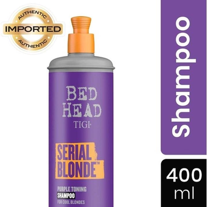 Actual product image Tigi Bed Head - Serial Blonde Purple Toning Shampoo (Liquid shampoo, 400 ml)