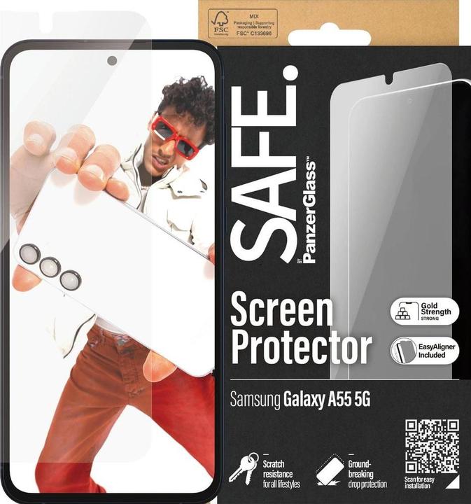 Actual product image Safe Ultra-Wide Fit (1 pcs., Samsung Galaxy A55)