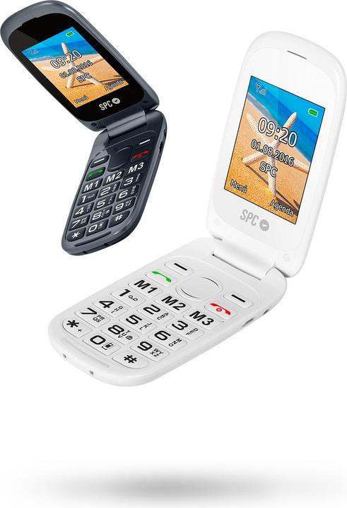 Actual product image SPC Harmony 6.1 cm (2.4" ) 89.5 g White Feature Phone (White, Dual SIM, 2G)