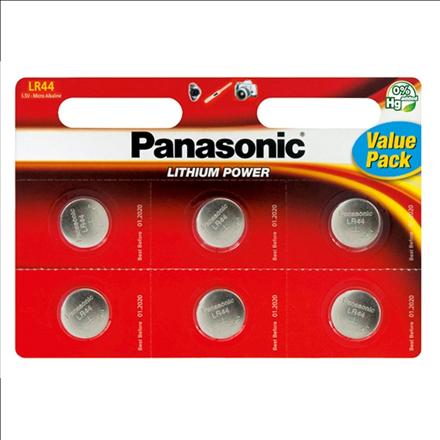 Immagine prodotto Panasonic Micro Alcali LR44 (6 pz., LR44)