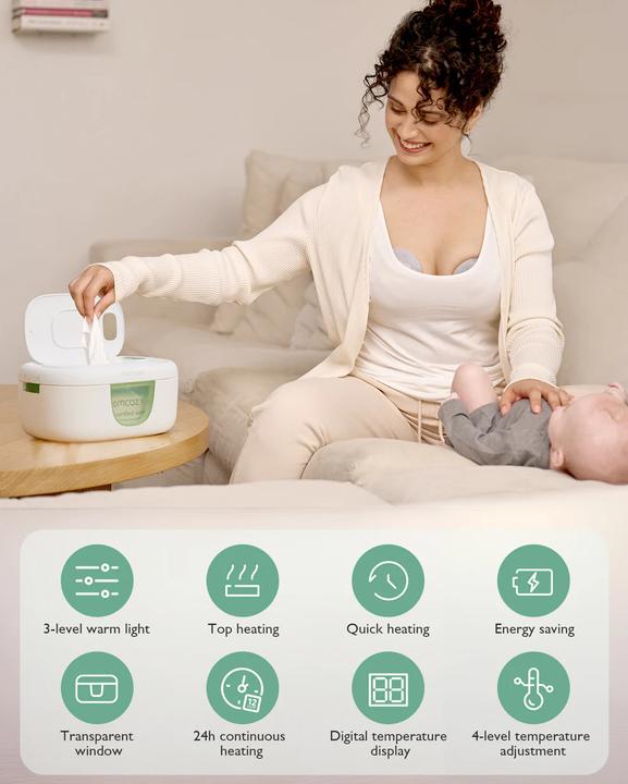 Actual product image Momcozy Baby wipe warmer
