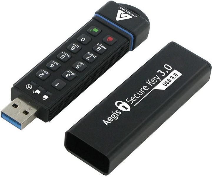 Actual product image Apricorn SecureKey (480 GB, USB-A, USB 3.0)