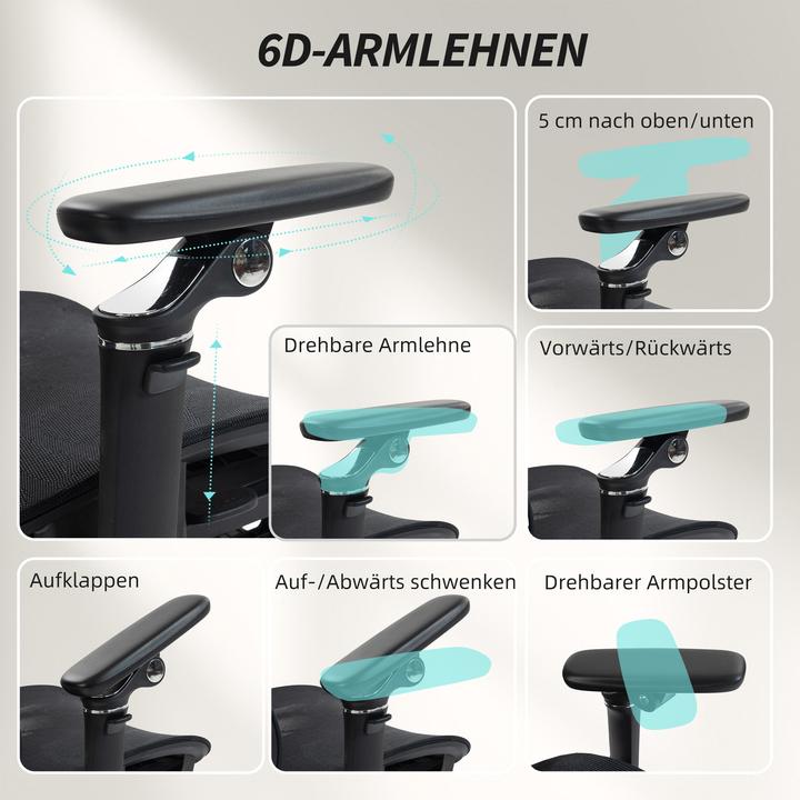 Image du produit Homcom Chaise de bureau (45 - 55 cm)