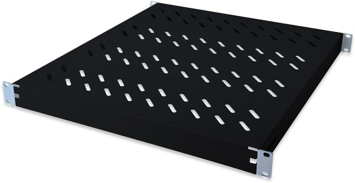 Digitus Scaffale 1U per armadio di rete da 48,3cm 19inch RAL9005 nero per armadio profondo 600mm...