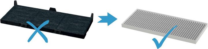 Actual product image Neff Z51ITB2X4 Odour filter for flat screen hoods/fan modules