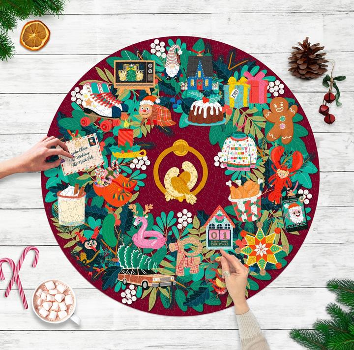 Produktbild Christmas Countdown 1000-Piece Jigsaw Puzzle (1000 Teile)