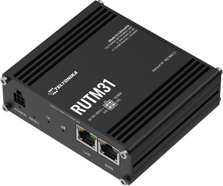 Produktbild Teltonika Kompakter 5G Industrie Dual-SIM Router mit WLAN und Gigabit Ethernet