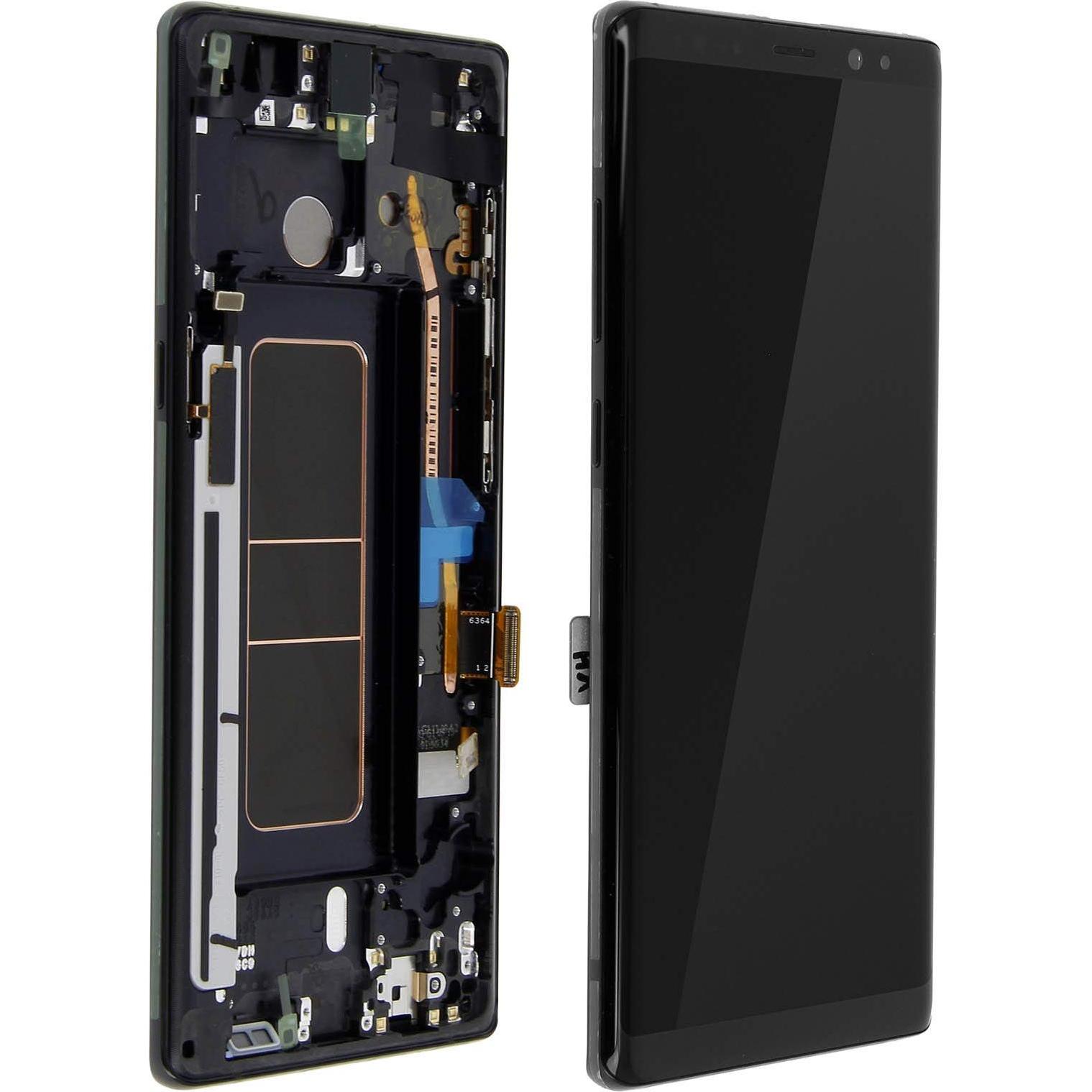 Thumbnail - Samsung Front LCD Asm Black Note 8 SM-N950, Weiteres Smartphone Zubehör, Schwarz