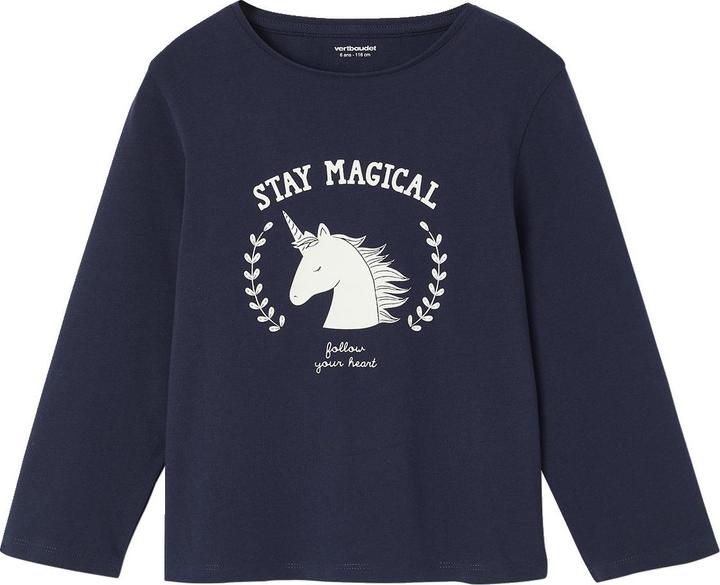 Immagine prodotto Vertbaudet 3er-Pack Mädchen Shirts mit Print BASIC (98)
