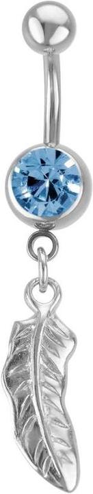 Produktbild Bijouteria Bauchpiercing (Messing, Chirurgenstahl, Kristall)