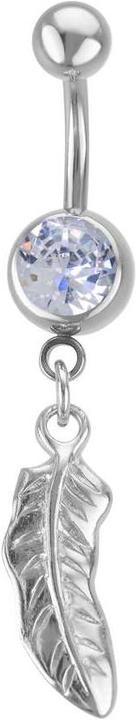 Produktbild Bijouteria Bauchpiercing (Messing, Chirurgenstahl, Kristall)