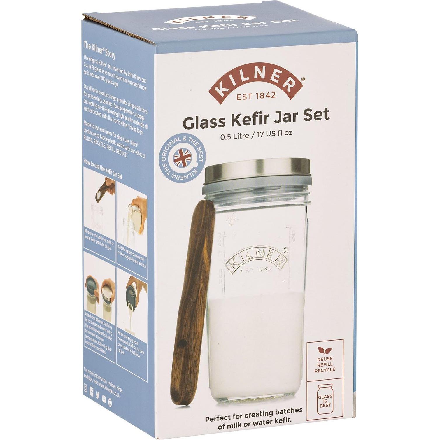 Thumbnail - Kilner Kefir Fermenter, Einmachgläser, Transparent