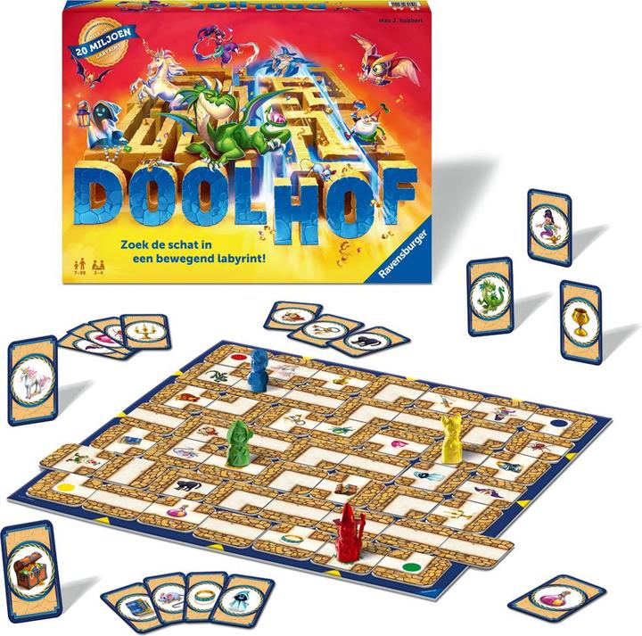 Actual product image Ravensburger Doolhof race board game children & adults